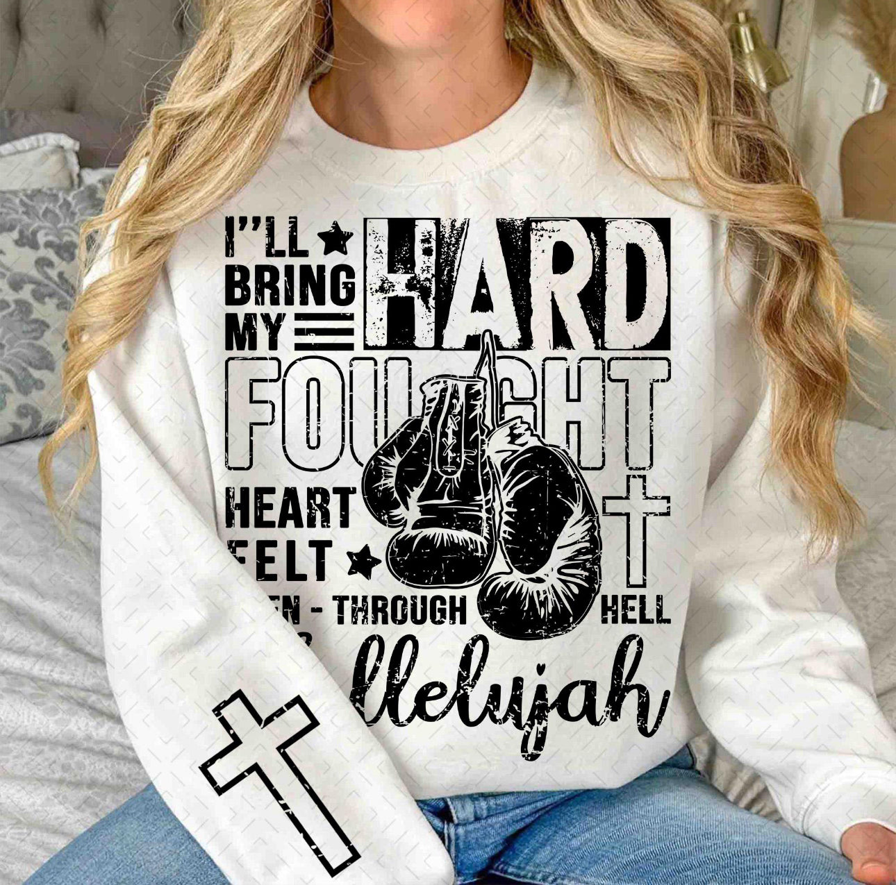 Hard Fought Hallelujah Tee/Sweater