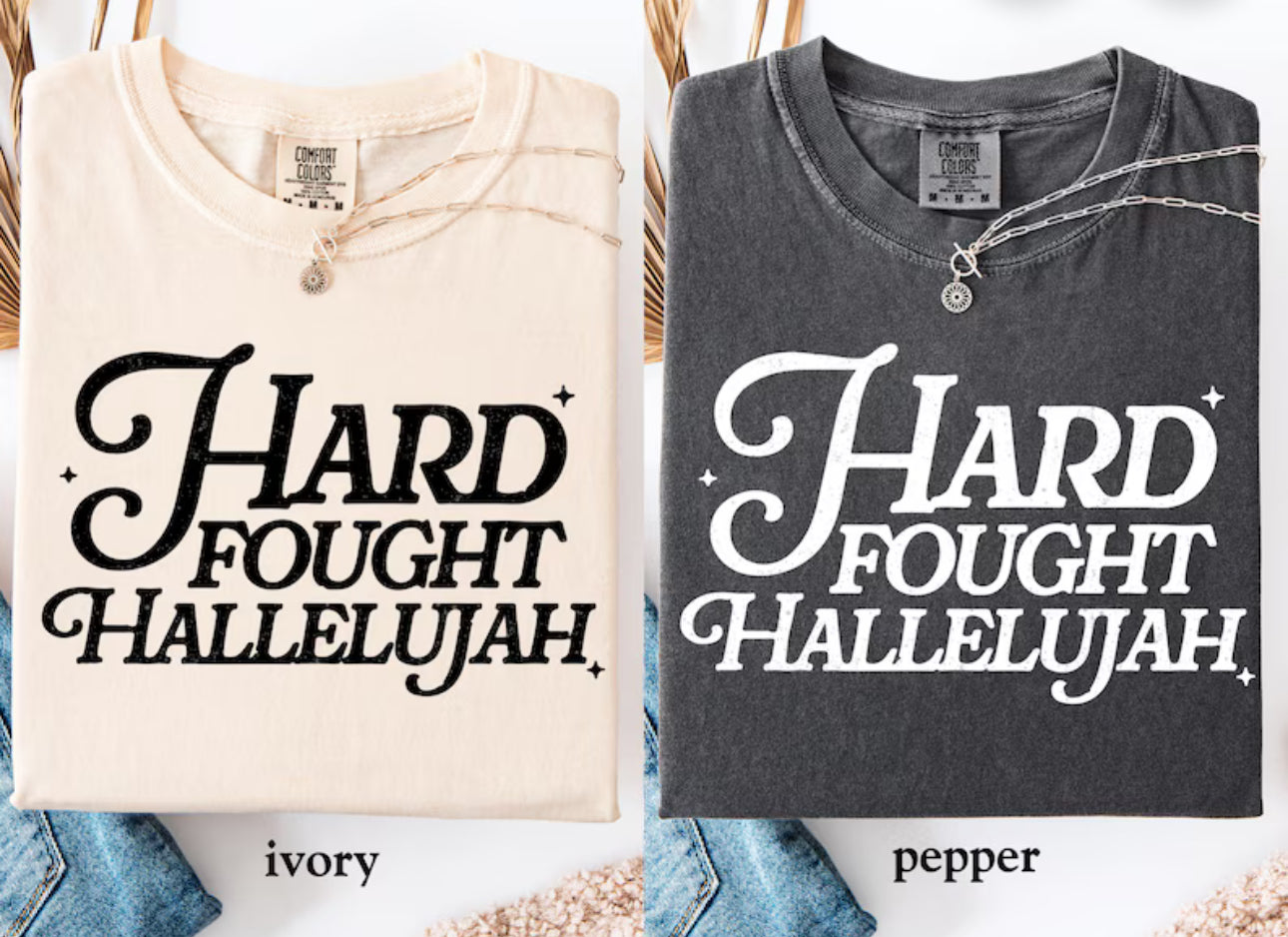 Hard Fought Hallelujah Bold