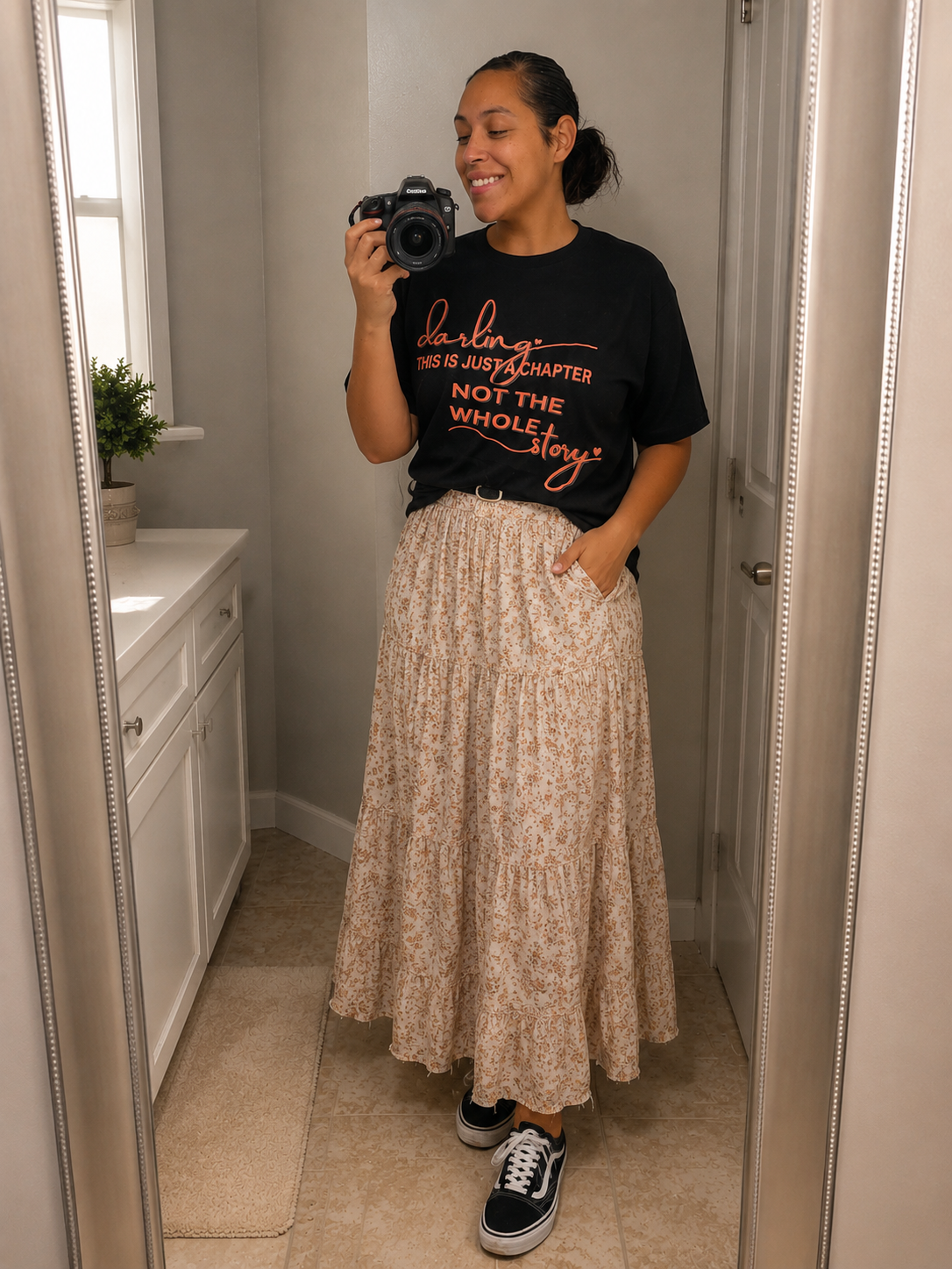 This Is Just a Chapter Shirt, Christian T Shirt for Women, Darling Not the Whole Story Tee, Faith Shirt, Encouragement Gift