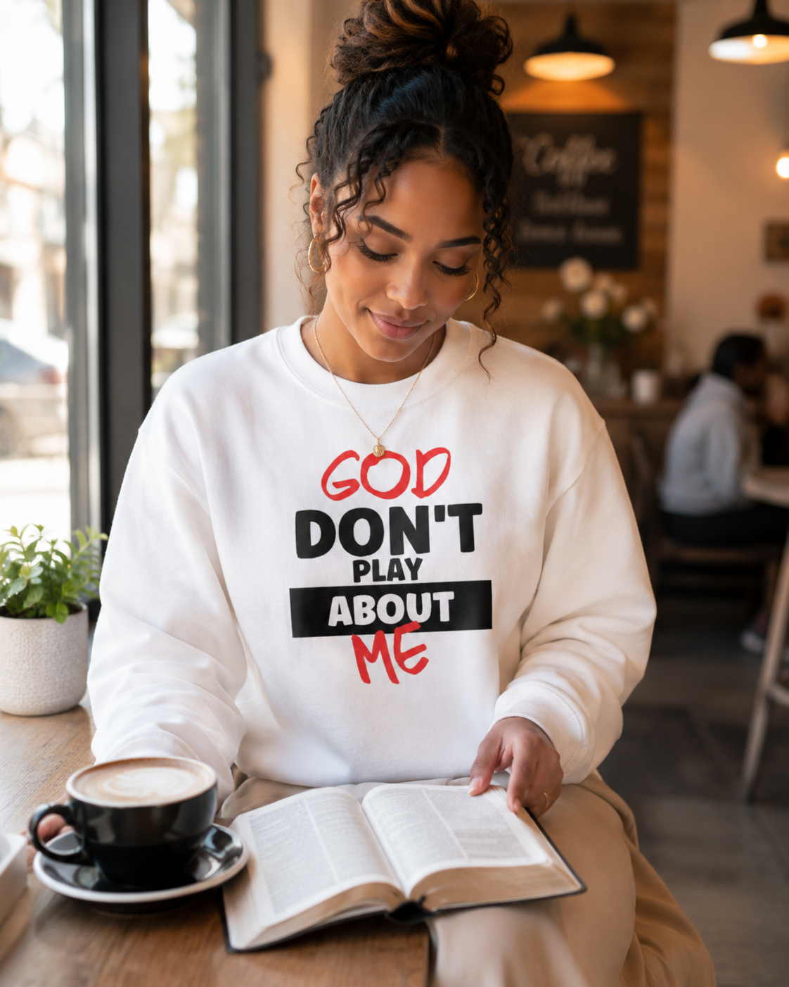 God Don’t Play About Me Shirt, Christian T Shirt, Faith Graphic Tee, Bible Study Shirt, Christian Gift for Women, Church Outfit