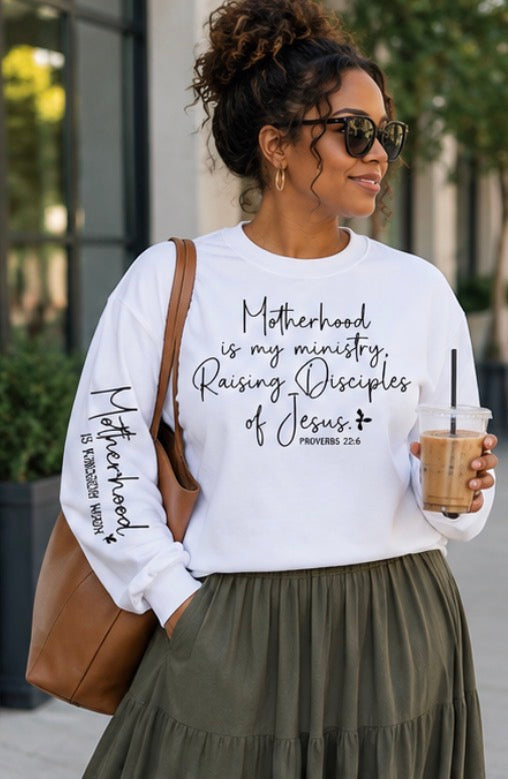 Motherhood is Kingdom Work Sweater