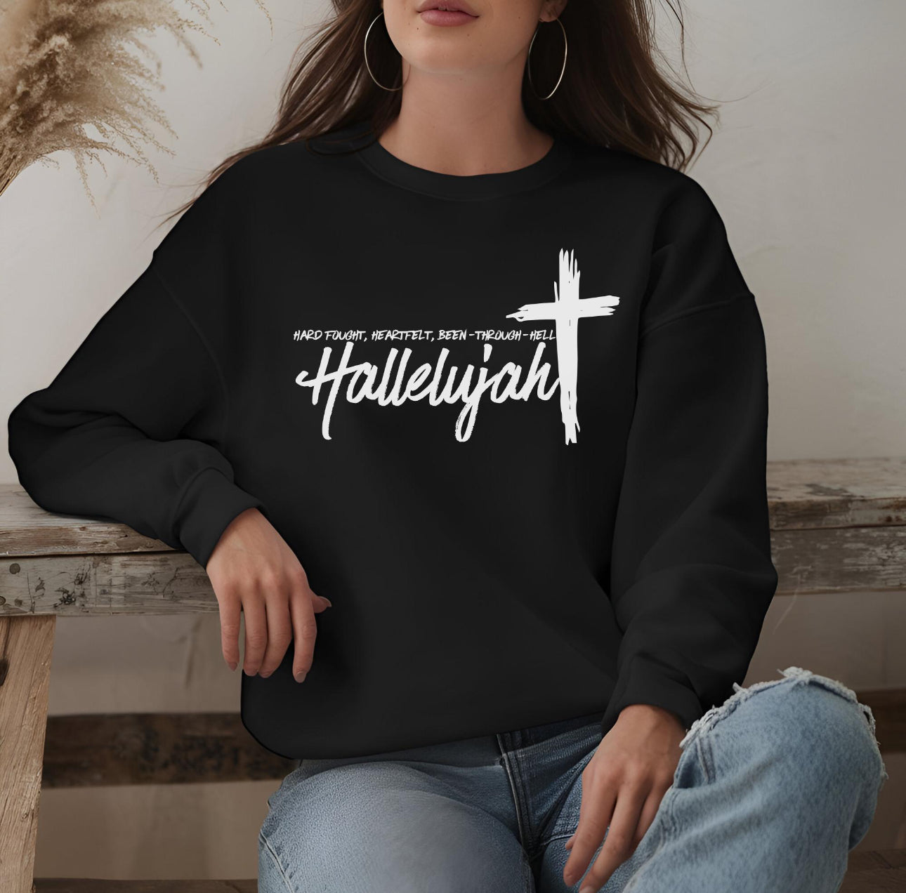 Hard Fought Hallelujah Tee/Sweater