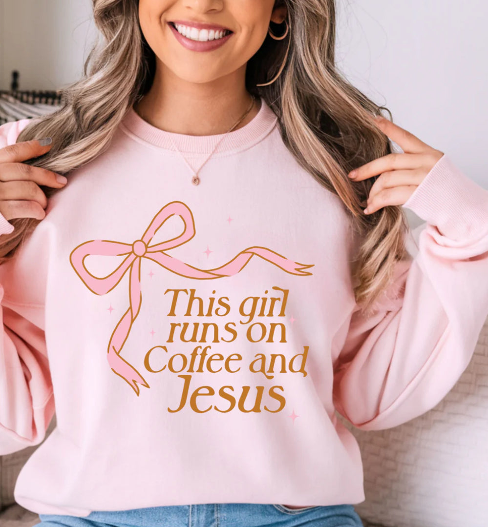 ☕ This Girl Runs on Coffee &amp; Jesus ✝️