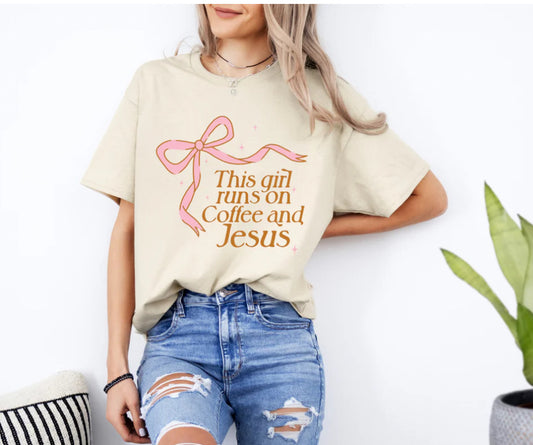 ☕ This Girl Runs on Coffee &amp; Jesus ✝️