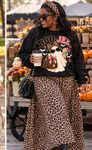 BOO-JEE Glam Ghost Sweatshirt | By His Grace Shop