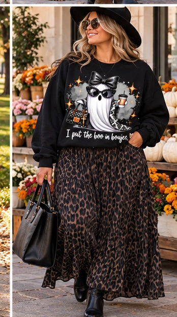 BOO-JEE Glam Ghost Sweatshirt | By His Grace Shop